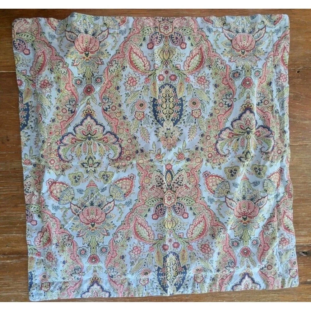 Set 2 Pottery Barn Florentine Paisley Shams Euro 26